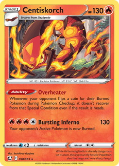 Centiskorch 030/163 Battle Styles