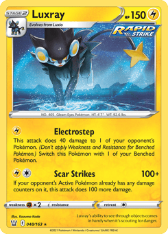 Luxray 048/163 Battle Styles