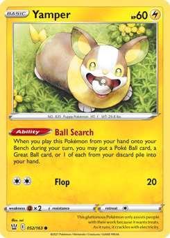 Yamper 052/163 Battle Styles