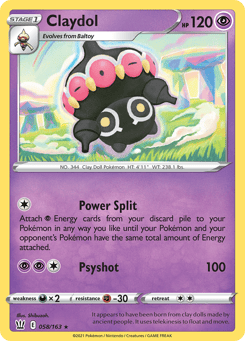 Claydol 058/163 Battle Styles