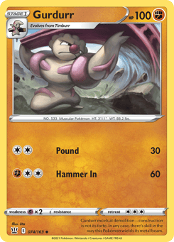 Gurdurr 074/163 Battle Styles