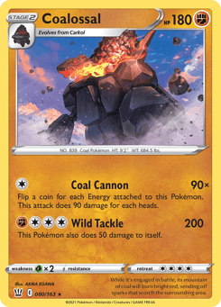 Coalossal 080/163 Battle Styles