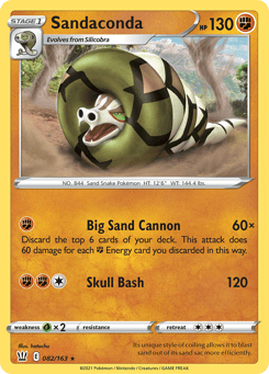 Sandaconda 082/163 Battle Styles
