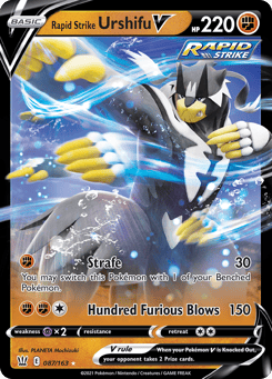 Rapid Strike Urshifu V 087/163 Battle Styles