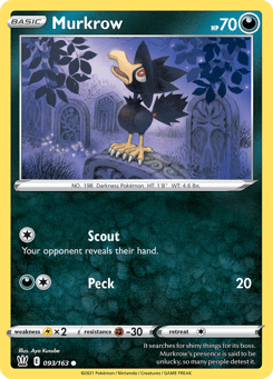 Murkrow 093/163 Battle Styles