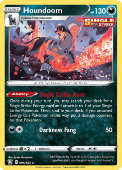 Houndoom 096/163 Battle Styles