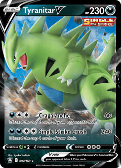 Tyranitar V 097/163 Battle Styles