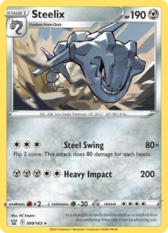 Steelix 099/163 Battle Styles
