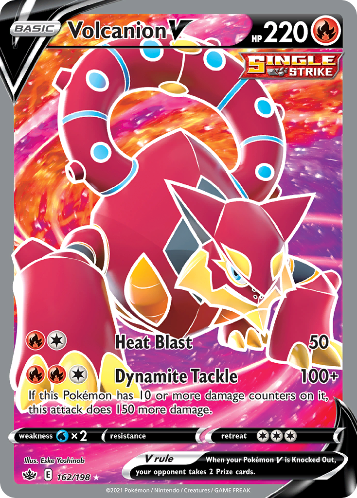 Volcanion V 162/198 Chilling Reign