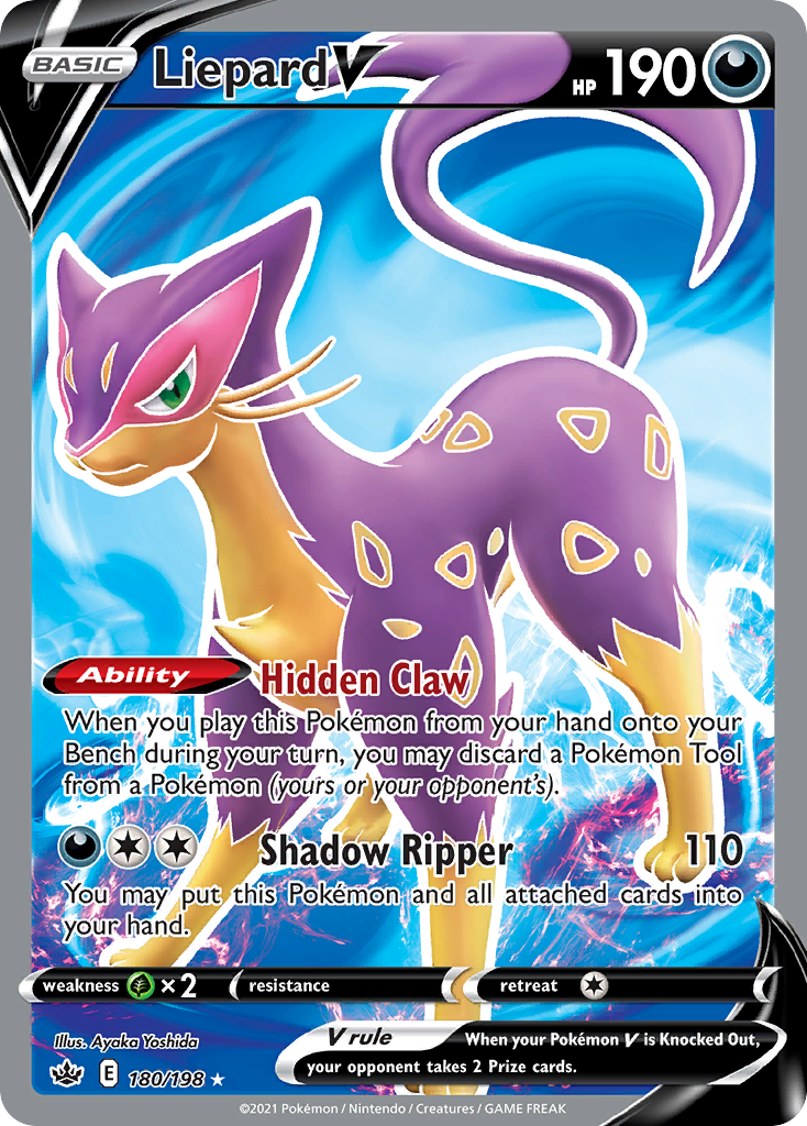Liepard V 180/198 Chilling Reign