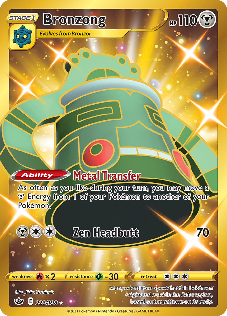 Bronzong 223/198 Chilling Reign