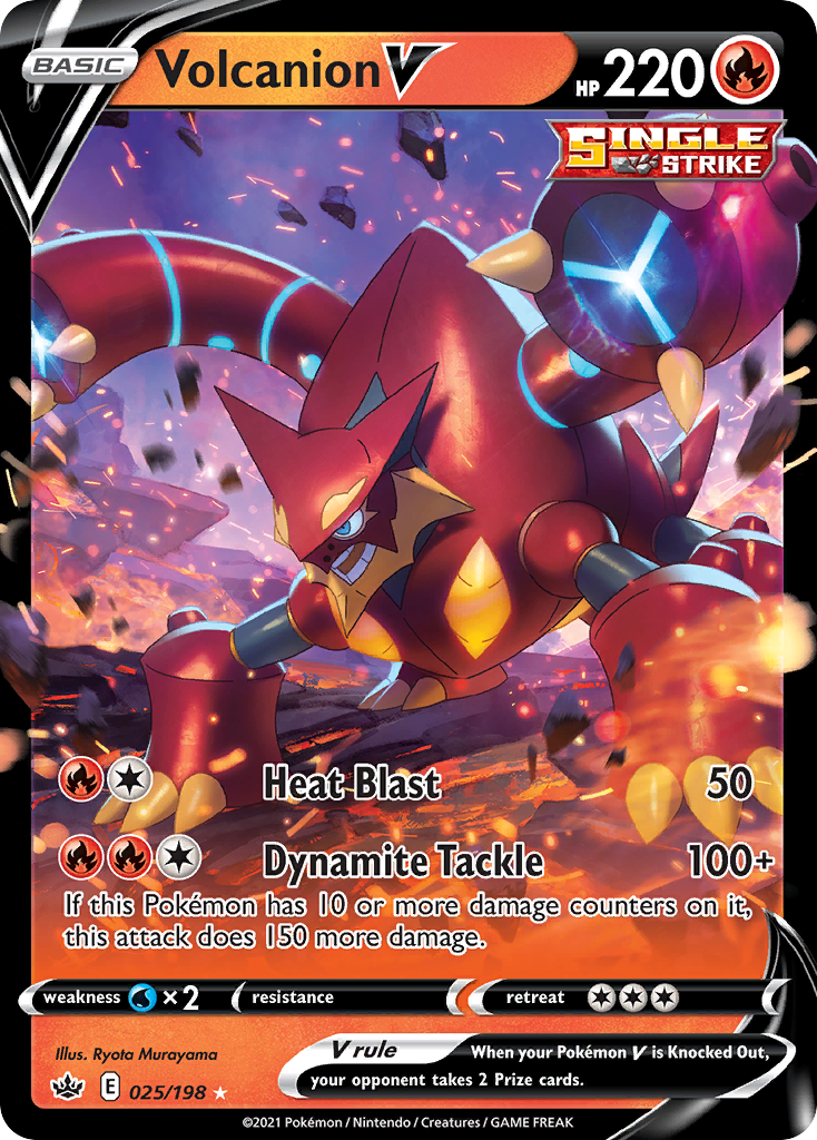 Volcanion V 025/198 Chilling Reign