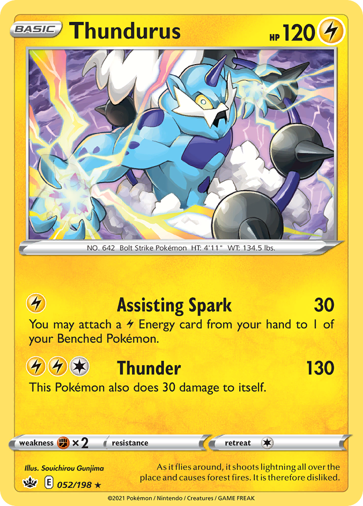 Thundurus 052/198 Chilling Reign