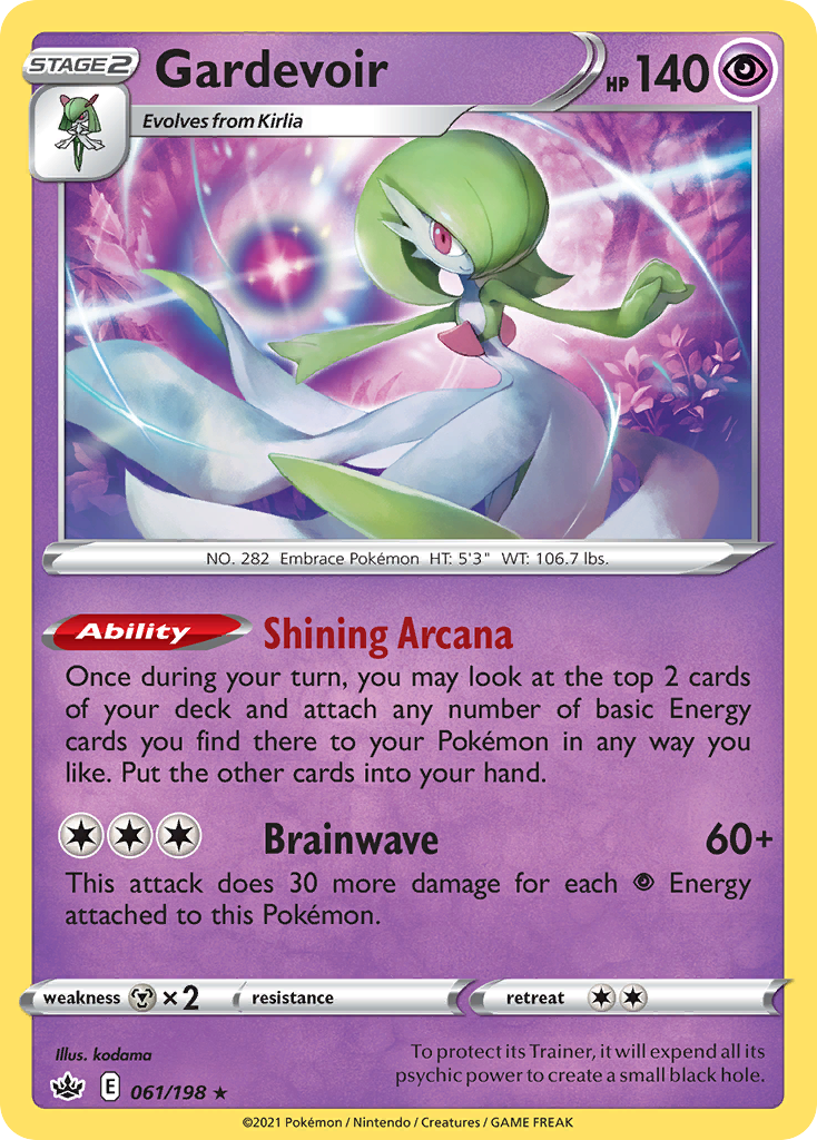 Gardevoir 061/198 Chilling Reign