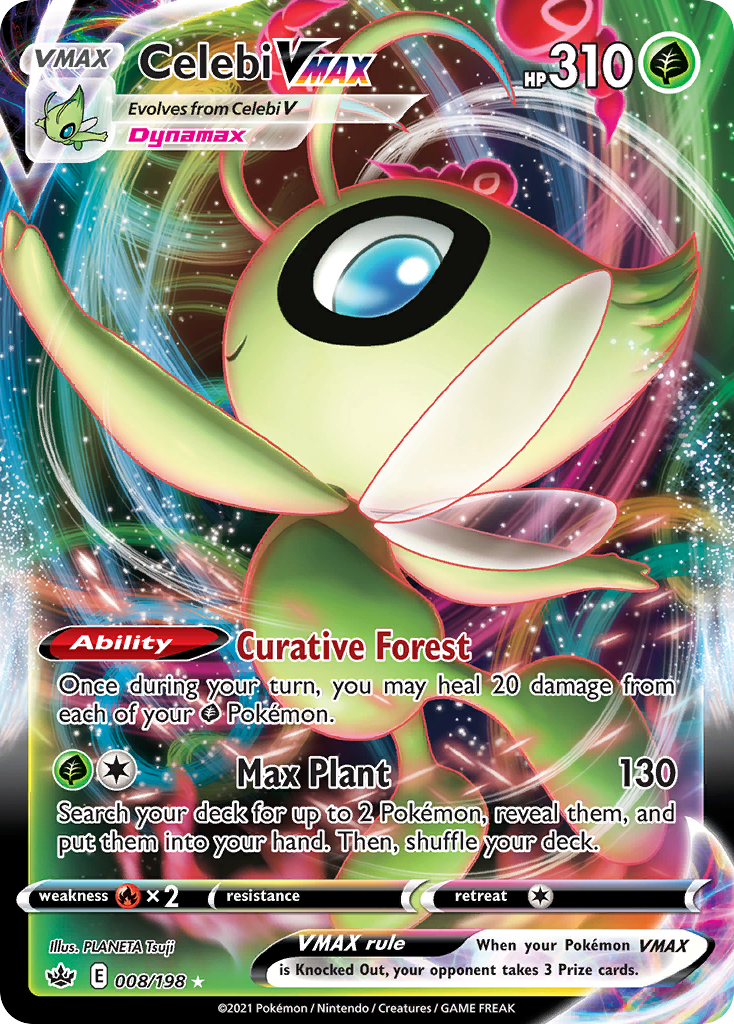 Celebi VMAX 008/198 Chilling Reign