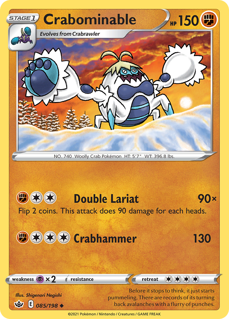 Crabominable 085/198 Chilling Reign