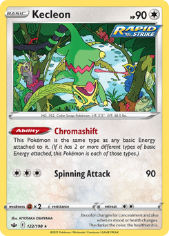 Kecleon 122/198 Chilling Reign