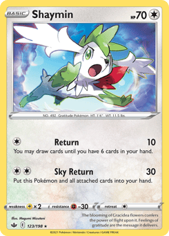 Shaymin 123/198 Chilling Reign