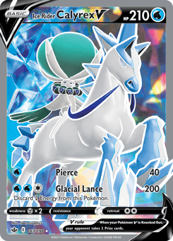 Ice Rider Calyrex V 163/198 Chilling Reign