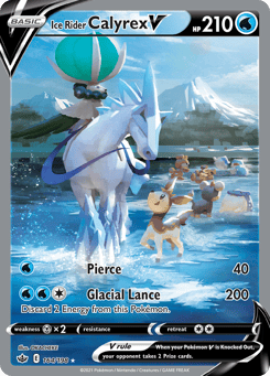 Ice Rider Calyrex V 164/198 Chilling Reign