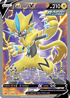 Zeraora V 165/198 Chilling Reign