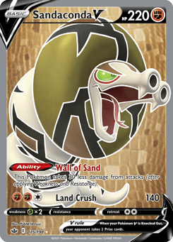 Sandaconda V 175/198 Chilling Reign