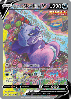 Galarian Slowking V 179/198 Chilling Reign