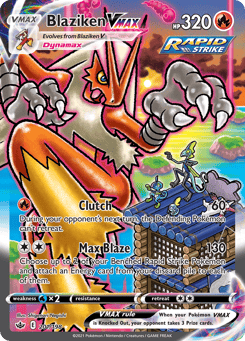 Blaziken VMAX 201/198 Chilling Reign
