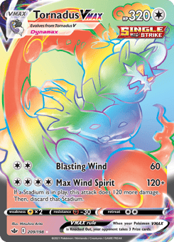 Tornadus VMAX 209/198 Chilling Reign