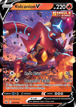 Volcanion V 025/198 Chilling Reign