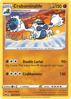 Crabominable 085/198 Chilling Reign