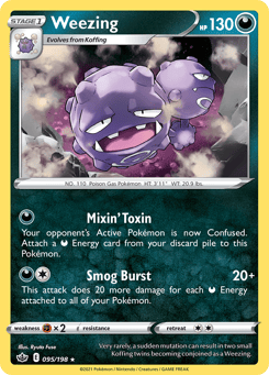 Weezing 095/198 Chilling Reign