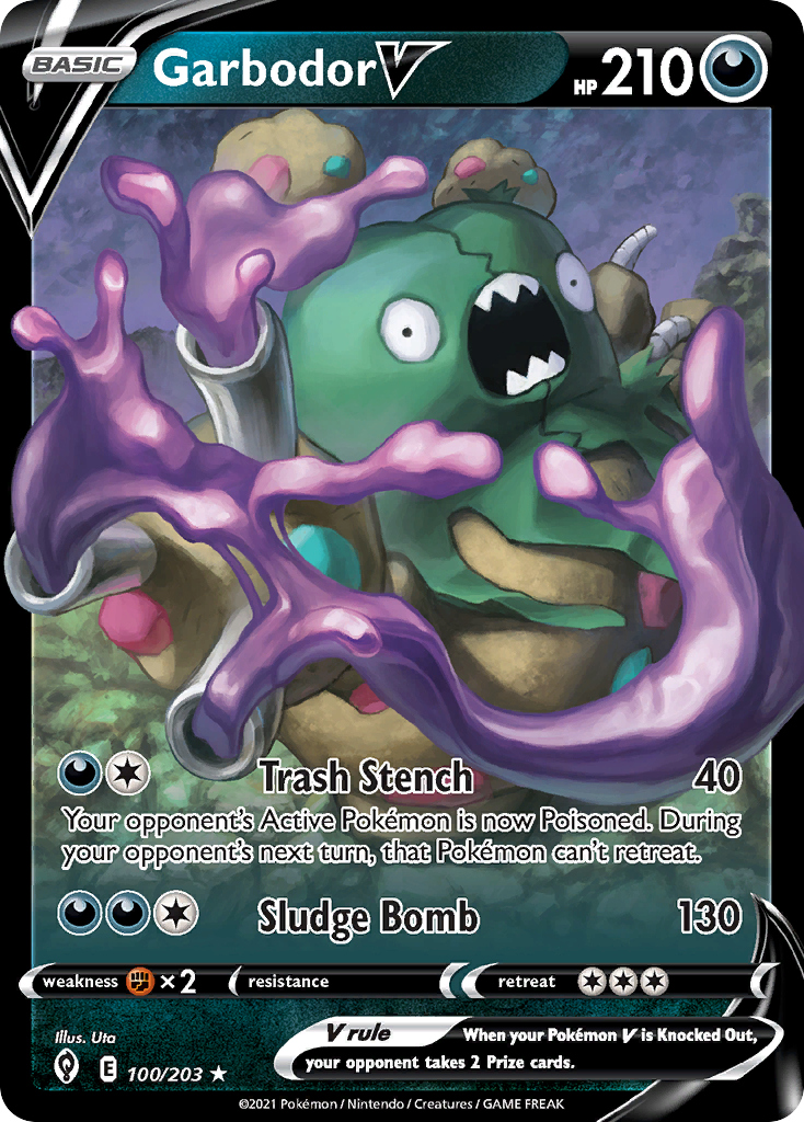 Garbodor V 100/203 Evolving Skies