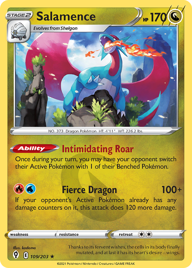 Salamence 109/203 Evolving Skies