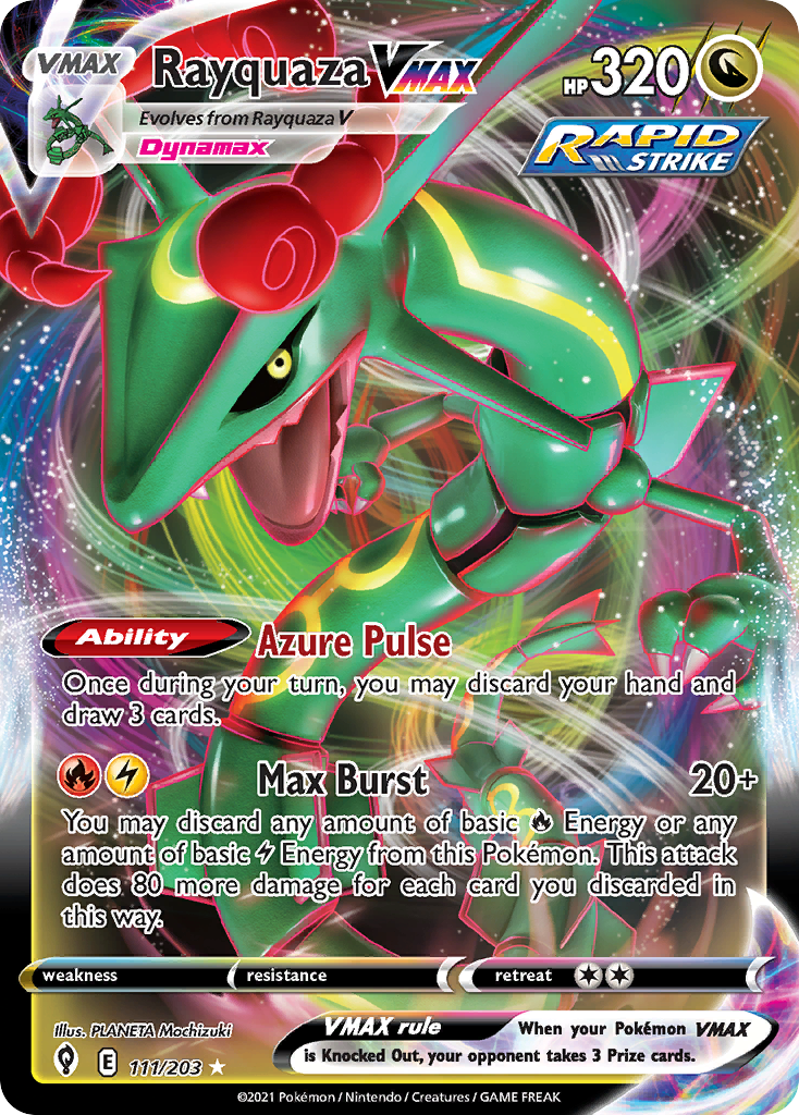 Rayquaza VMAX 111/203 Evolving Skies