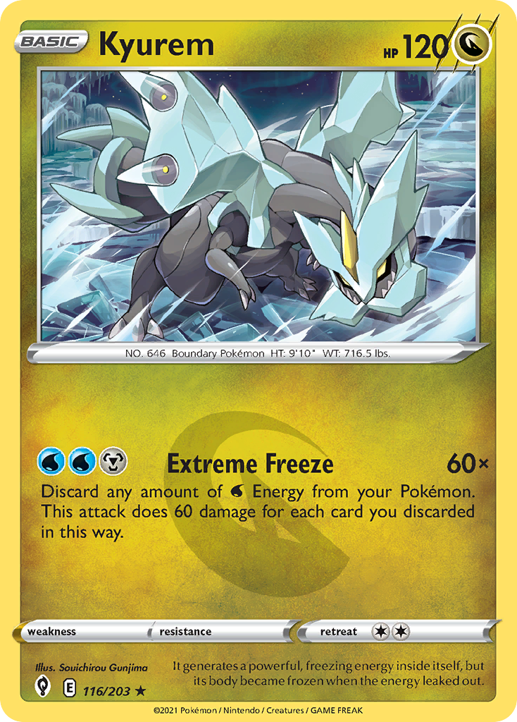 Kyurem 116/203 Evolving Skies