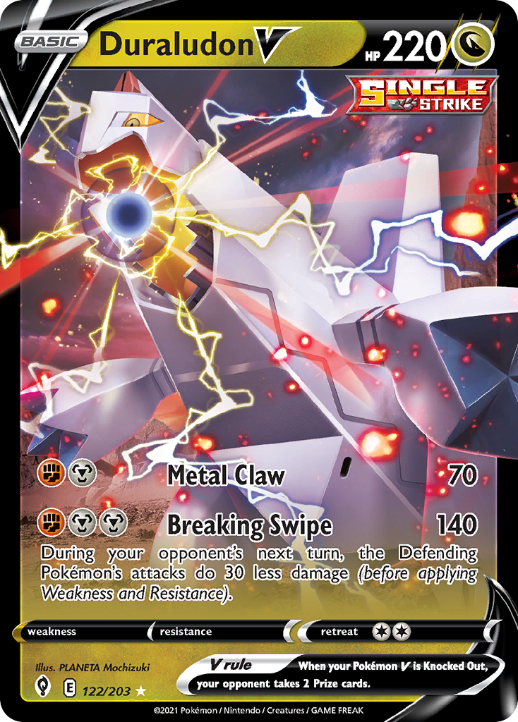 Duraludon V 122/203 Evolving Skies
