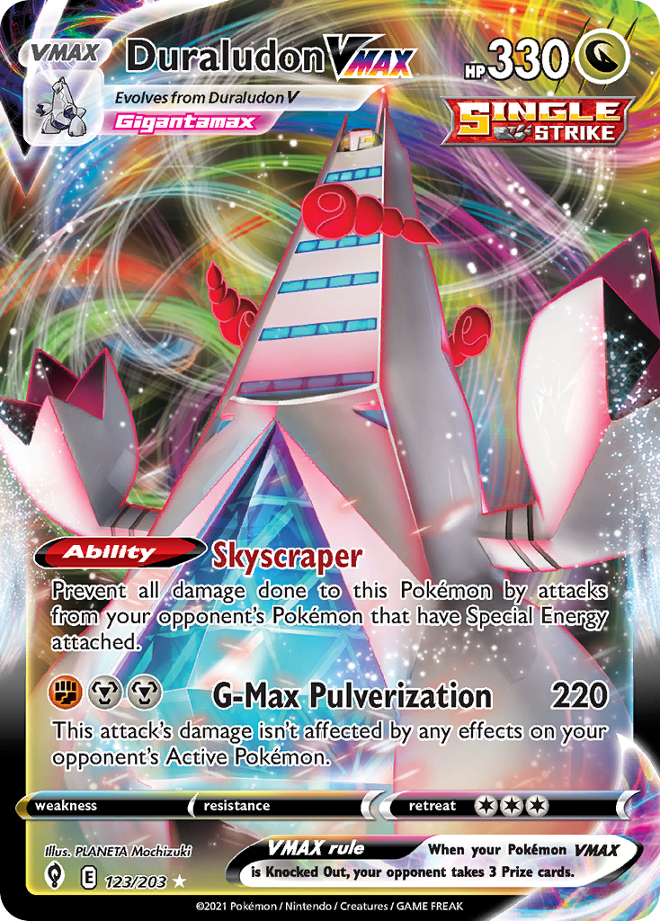 Duraludon VMAX 123/203 Evolving Skies