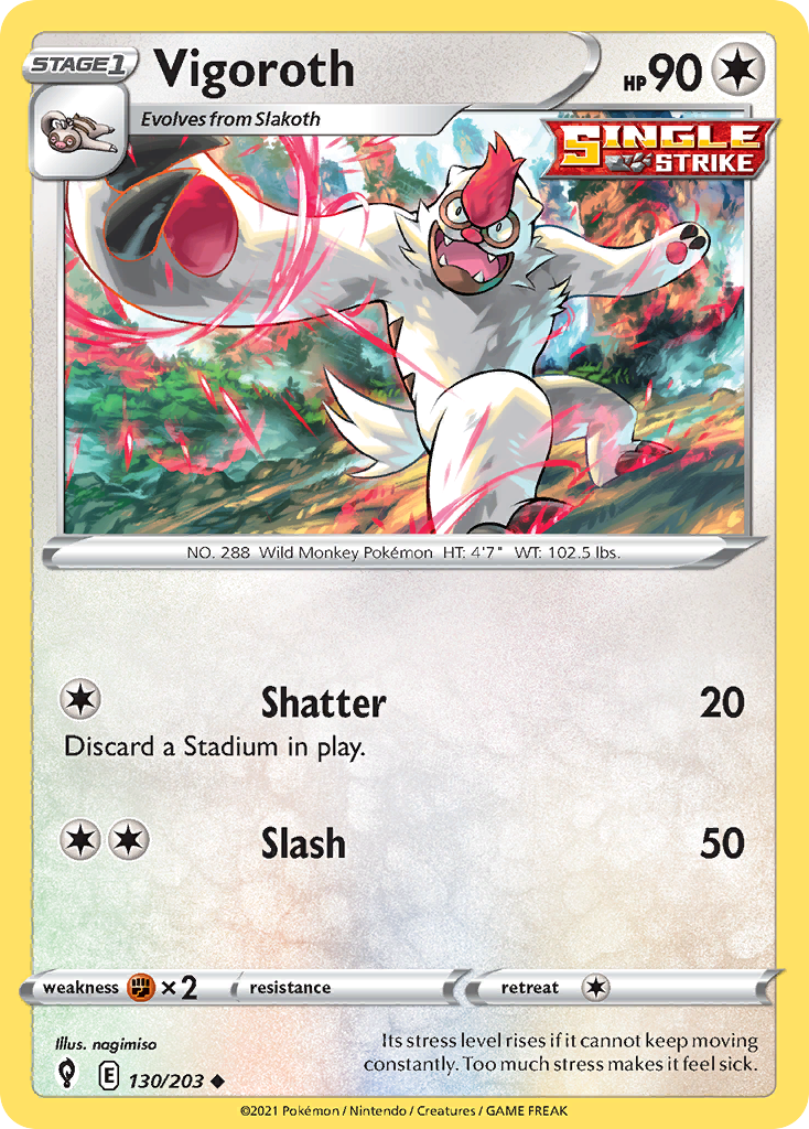 Vigoroth 130/203 Evolving Skies
