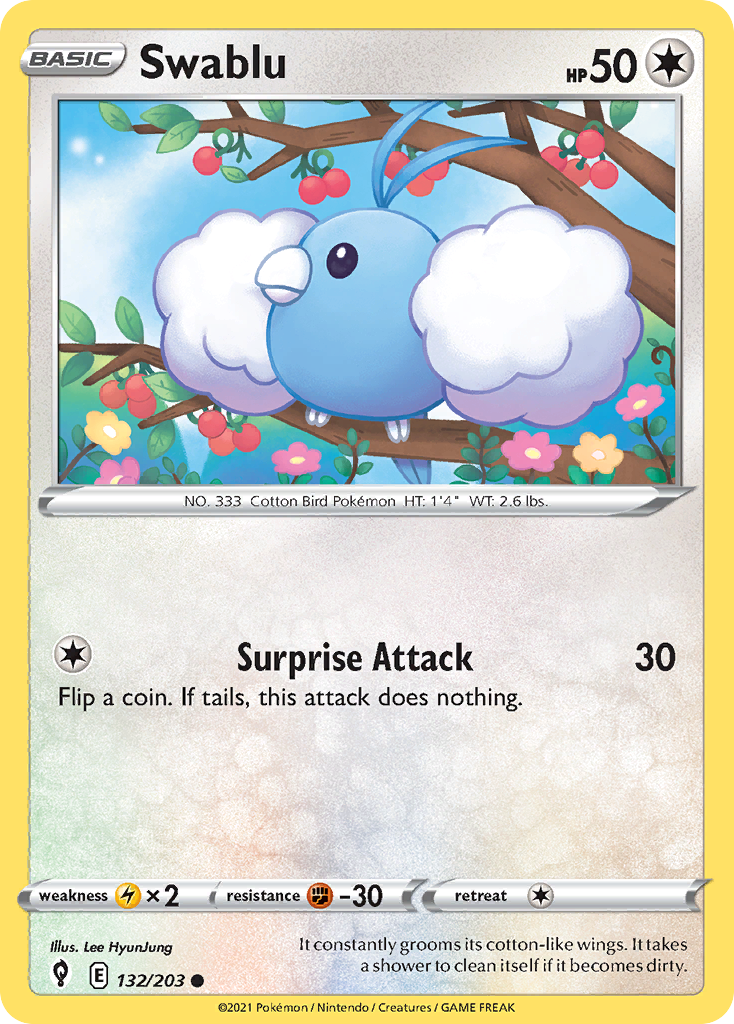 Swablu 132/203 Evolving Skies