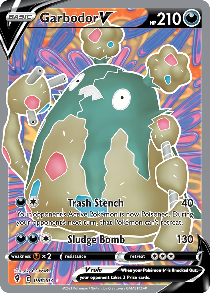 Garbodor V 190/203 Evolving Skies