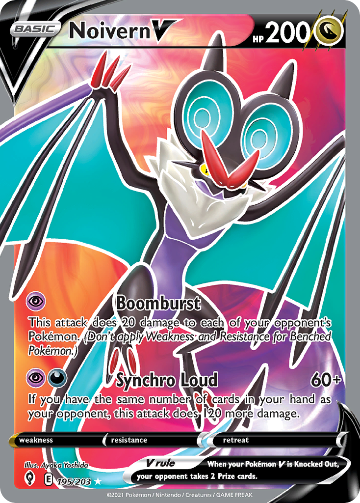 Noivern V 195/203 Evolving Skies