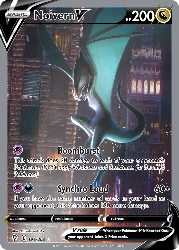 Noivern V 196/203 Evolving Skies