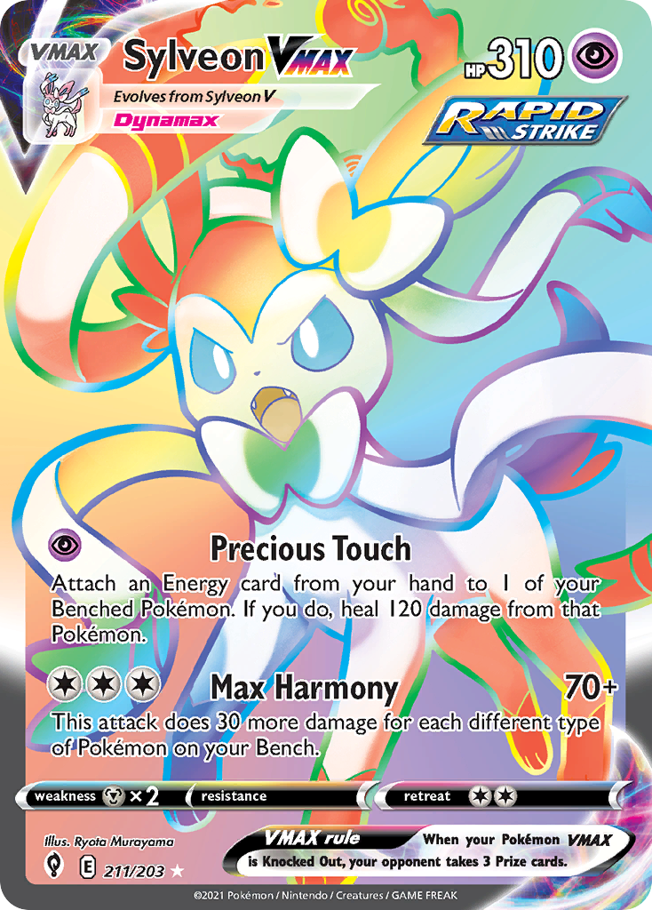 Sylveon VMAX 211/203 Evolving Skies