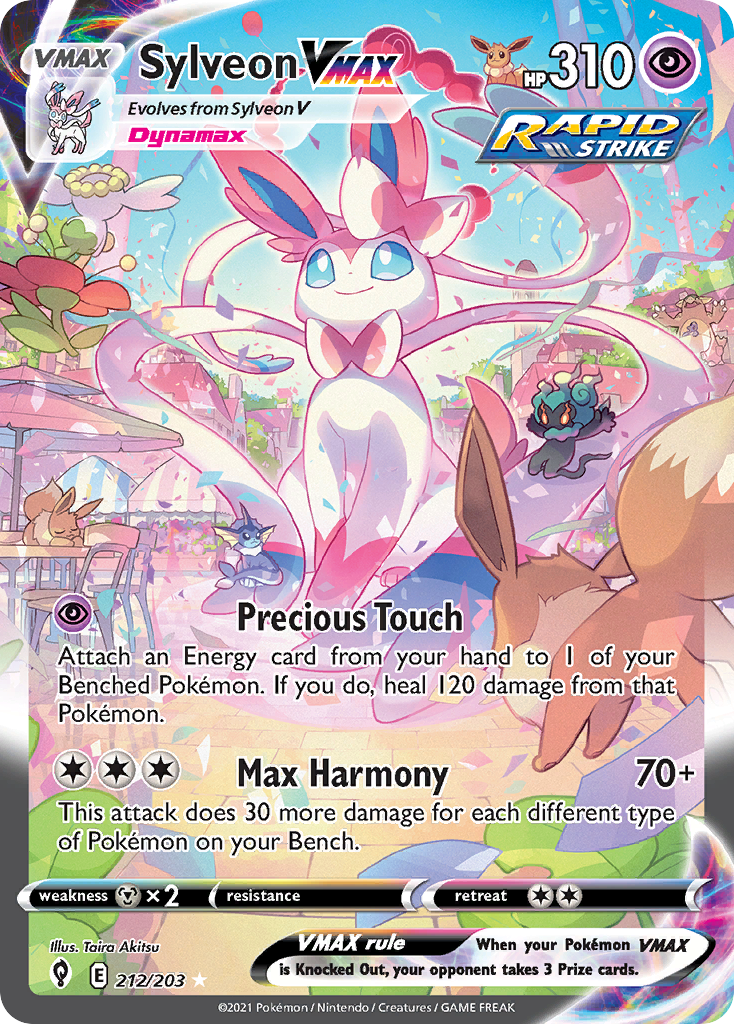 Sylveon VMAX 212/203 Evolving Skies