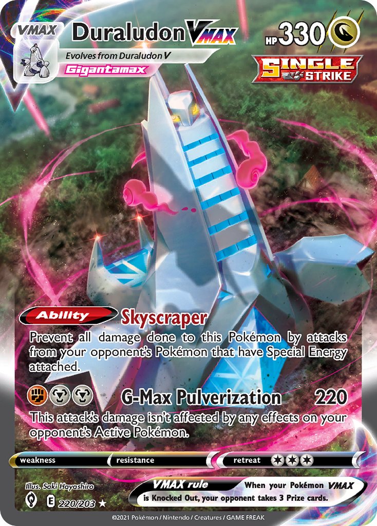 Duraludon VMAX 220/203 Evolving Skies