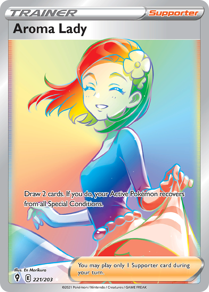 Aroma Lady 221/203 Evolving Skies