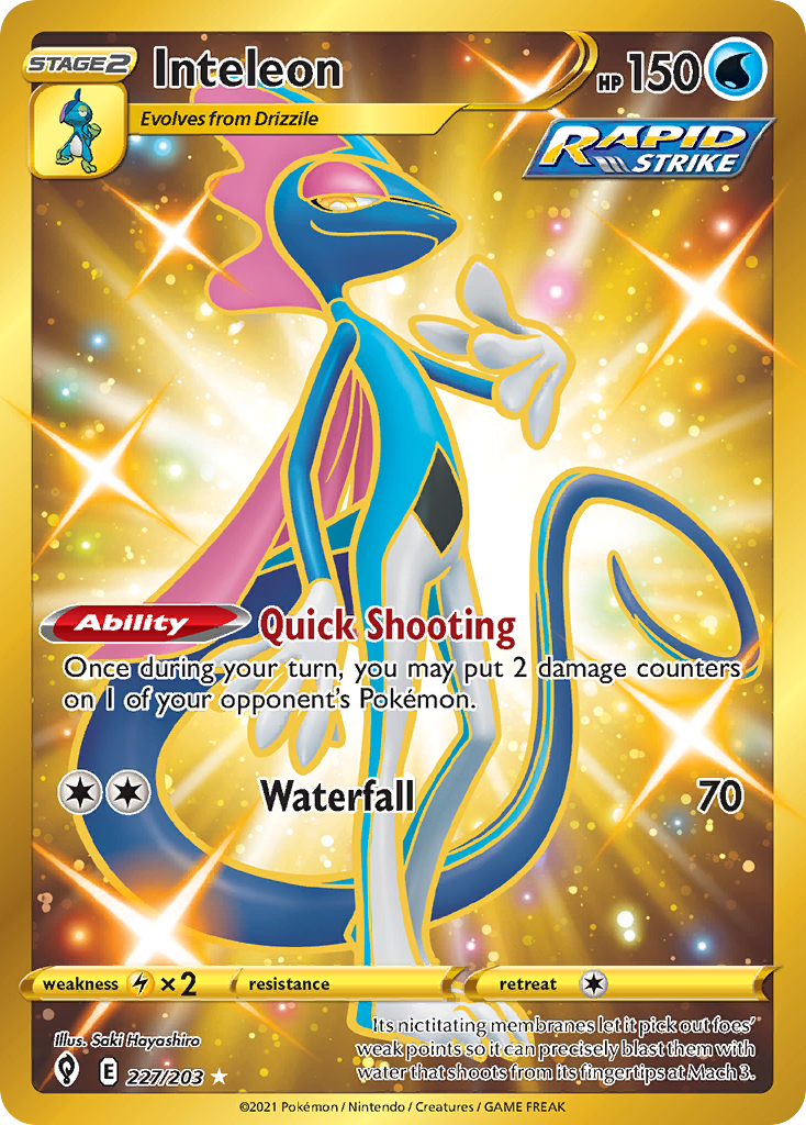 Inteleon 227/203 Evolving Skies