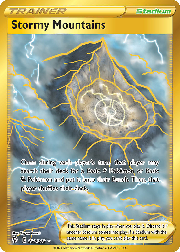 Stormy Mountains 232/203 Evolving Skies