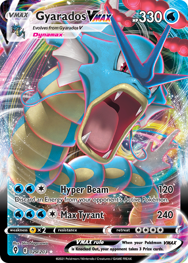 Gyarados VMAX 029/203 Evolving Skies